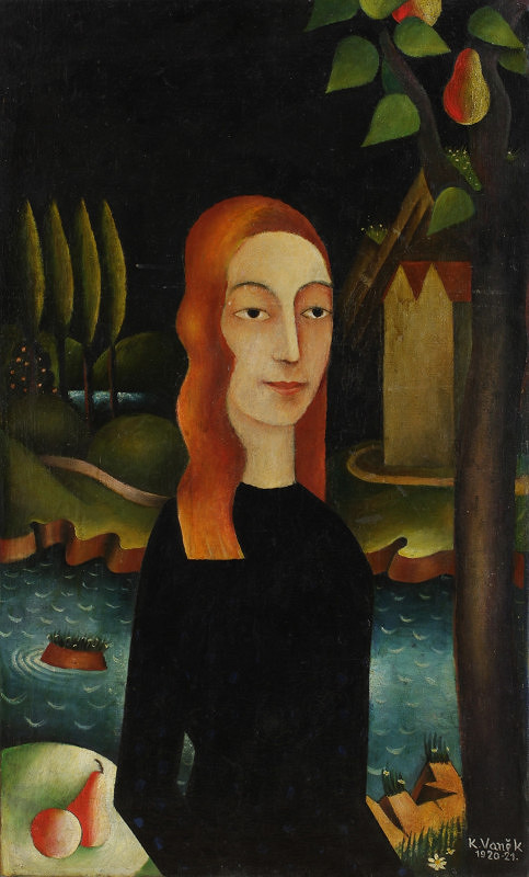 Karel Vaněk – Dívka u řeky 