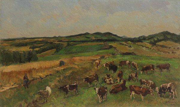 Zvonimír Eichler – Pohraniční krajina v létě 