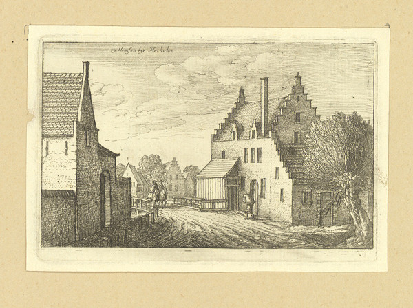Václav Hollar – Zu Hemsen bei Mechelen 