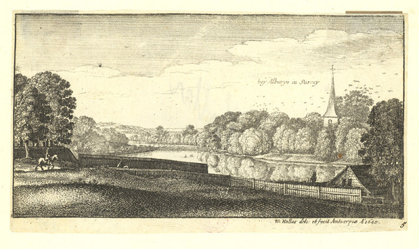Václav Hollar – Bey Alburye in Surrey 