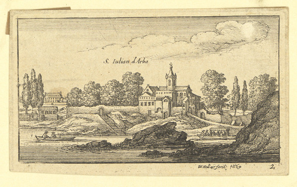 Václav Hollar – S. Julian d´Arba – Itálie 