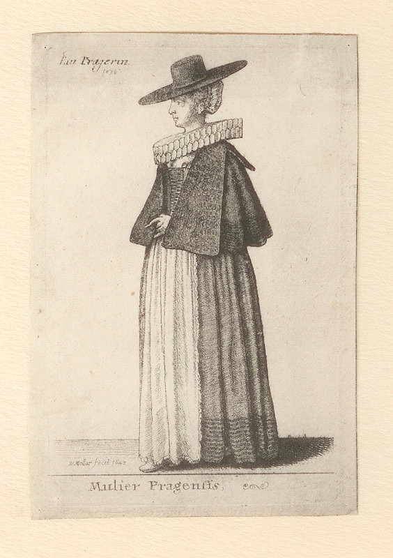 Václav Hollar – Mulier Pragensis 