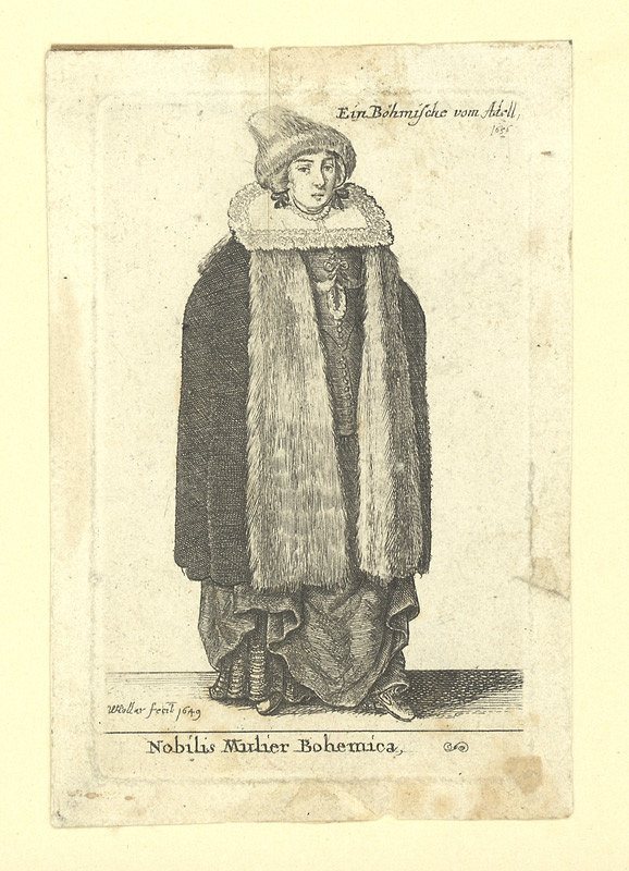 Václav Hollar – Nobilis Mulier Bohemica / Česká šlechtična 