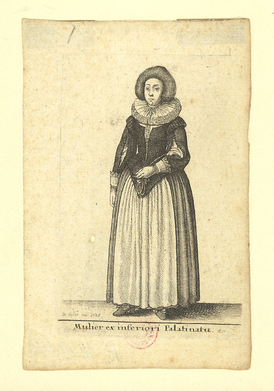 Václav Hollar – Mulier ex inferiori Palatinatu / Žena z dolního Palatinatu   