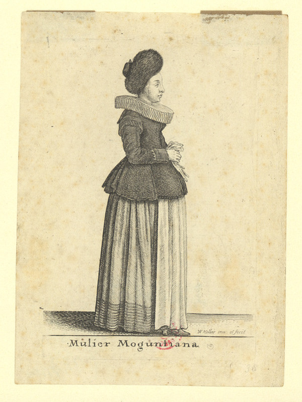 Václav Hollar – Mulier Moguntiana / Žena z Mohuče 