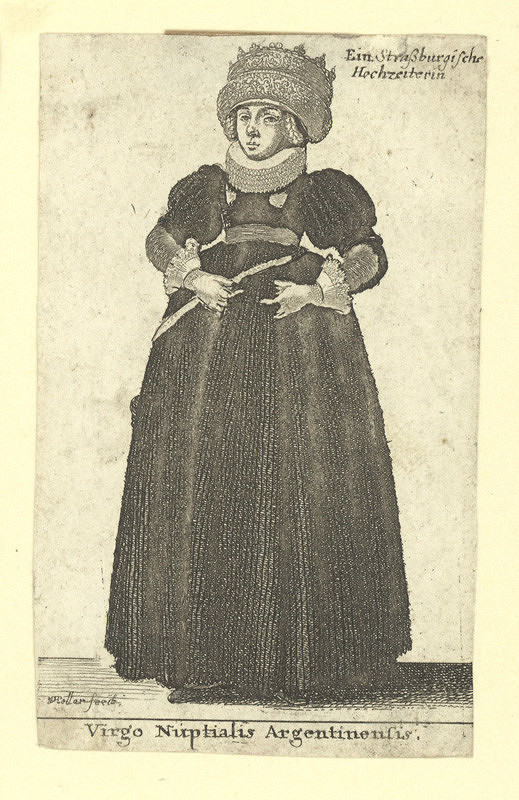 Václav Hollar – Virgo Nuptialis Argentinensis / Nevěsta ze Štrasburku 