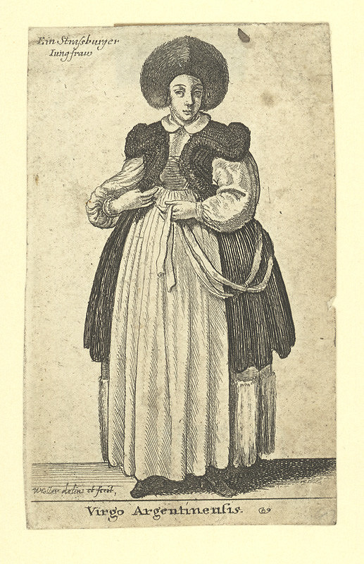 Václav Hollar – Virgo Argentinensis / Štrasburská panna 