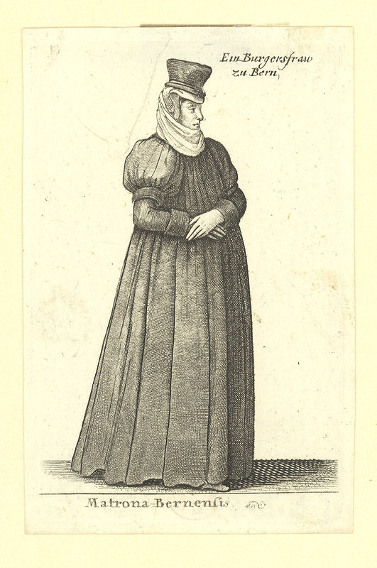 Václav Hollar – Matrona Bernensis / Matrona z Bernu 
