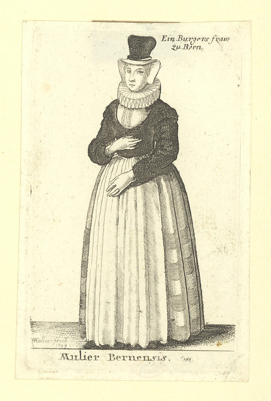Václav Hollar – Mulier Bernensis / Žena z Bernu 