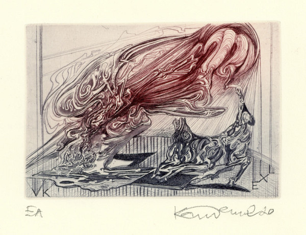 Karel Demel – Exl V. K., z cyklu Zpěvy Maldororovy 