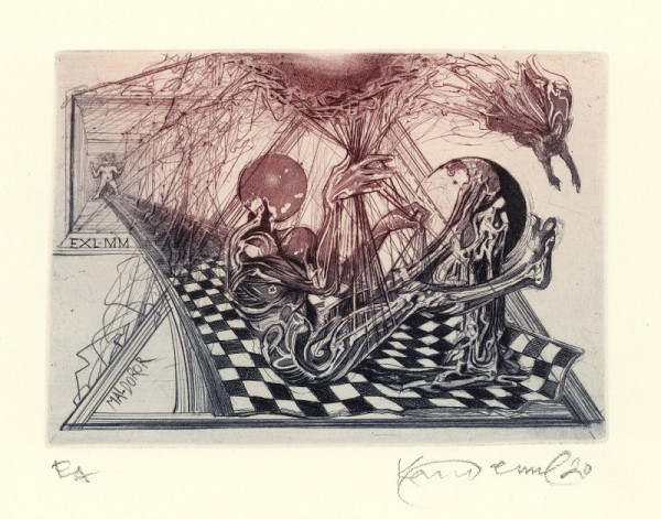 Karel Demel – Exl M. M., z cyklu Zpěvy Maldororovy 