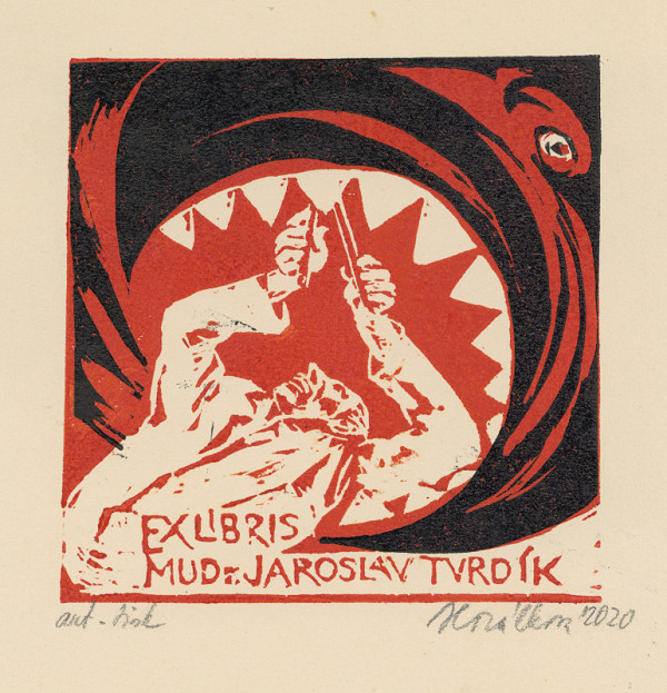 Helena Horálková – Ex libris MUDr. Jaroslav Tvrdík 