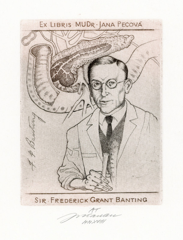 Jan Kavan – El MUDr. Jana Pecová, Sir F. Banting 
