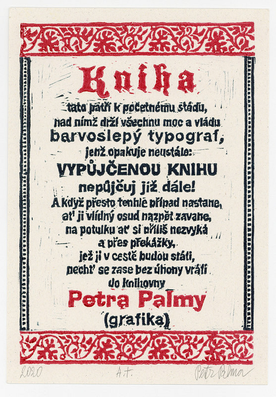 Petr Palma – Ex libris Petr Palma 