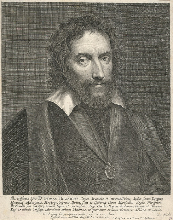 Lukas Vorsterman I. – Portrét Thomase Howarda z Arundelu (podle A. van Dycka) 