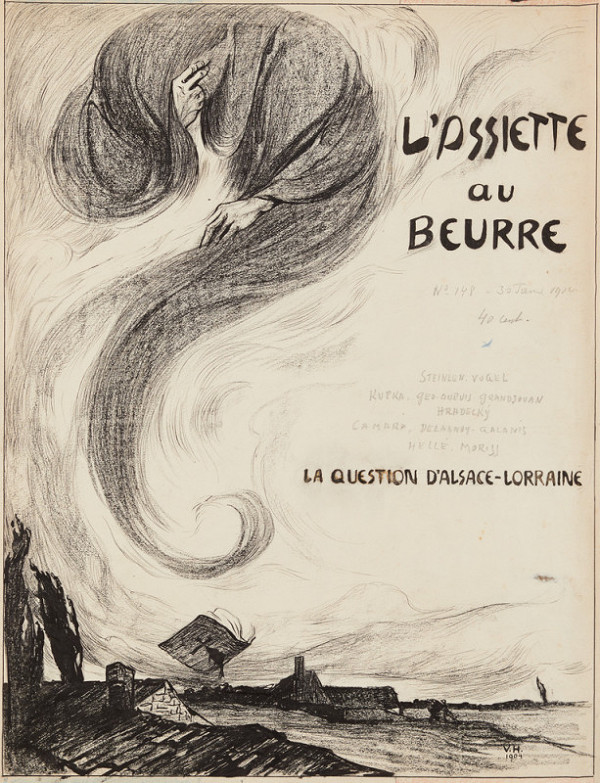 Václav Hradecký – Obálka časopisu L´Assiette au Beurre 