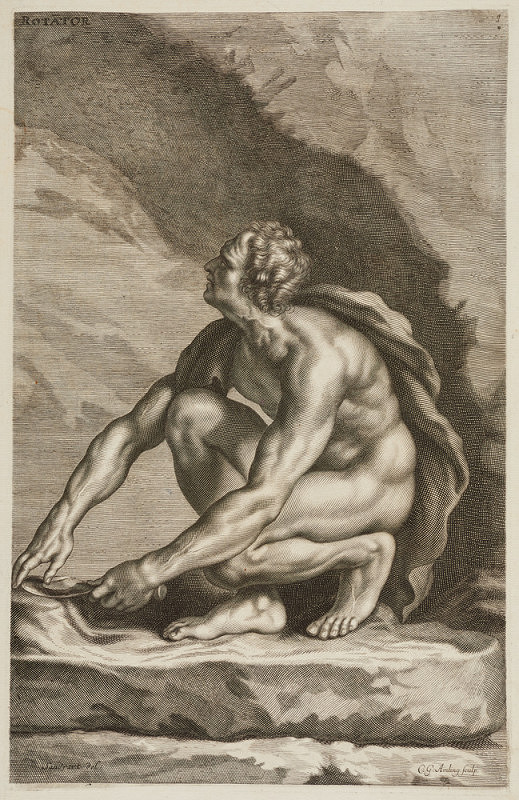 Carl Gustav Ambling – Merkur (podle J. Sandrarta) 