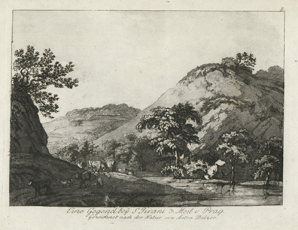 Antonín Karel Balzer – Okolí Svatého Jana pod Skalou 