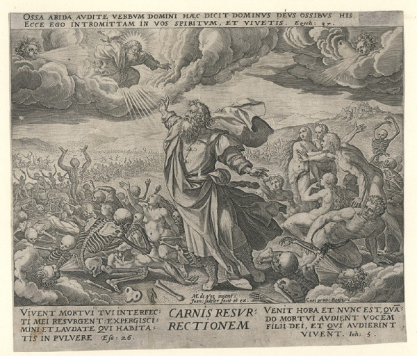 Jan Sadeler st. – Poslední soud (podle M. de Vose) 