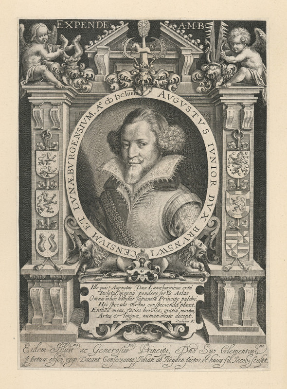 Jacob van der Heyden – Podobizna Augusta ml. Vévody Brunšvického 