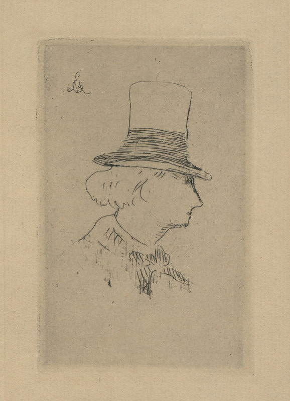 Édouard Manet – Podobizna Charlese Baudelaira 