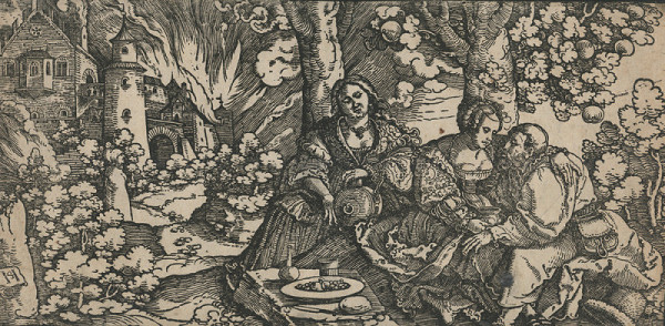 Hans Leonhard Schäuffelein – Lot a jeho dcery 