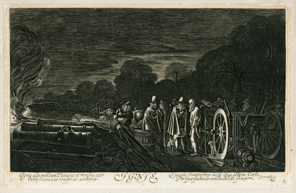 Jan van de Velde – Oheň (podle W. Buytewecha) 