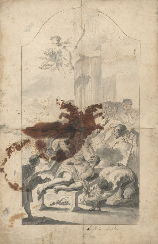 František Karel Palko – Umučení sv. Vavřince 