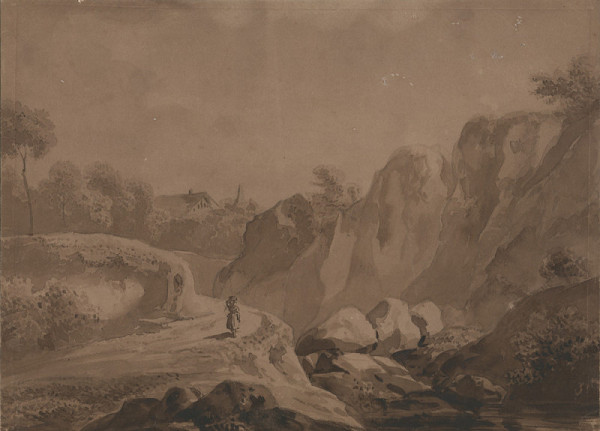 Antonín Mánes – Krajina u Okoře 