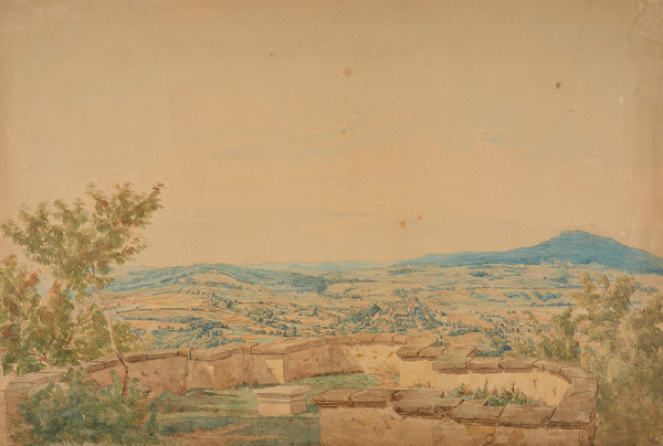 Jan Novopacký – Vyhlídka od zámku Jezeří