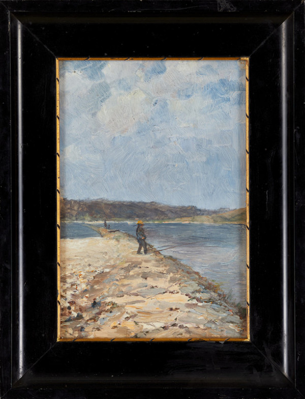 Otakar Lebeda – Břeh v Chuchli 