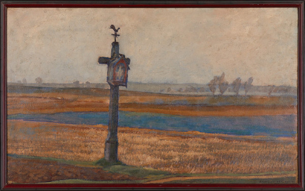 Stanislaw Czajkowski – Krajina s kapličkou 