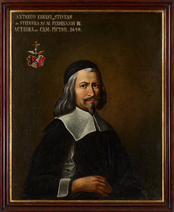 Antonín Arnošt Stevens ze Steinfelsu – Vlastní podobizna 