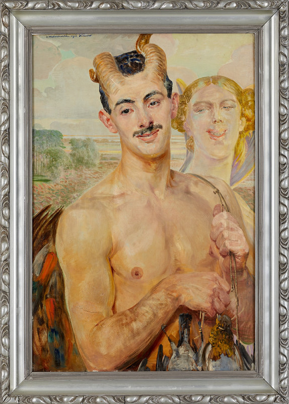 Jacek Malczewski – Faun a Sfinx 