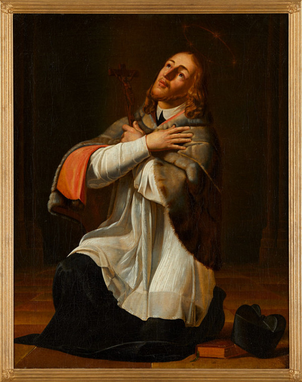 František Tkadlík – Studie k obrazu Sv. Jan Nepomucký 