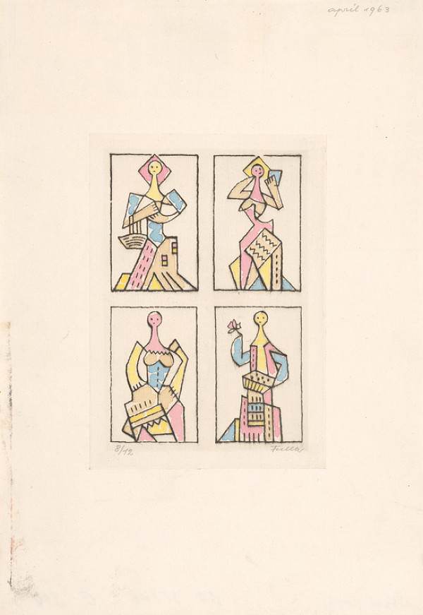 Ľudovít Fulla – Štyri ženy 