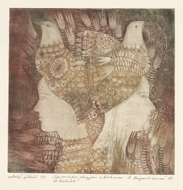 Božena Augustínová – Spomienku ukryjem s kvetinou do herbára 