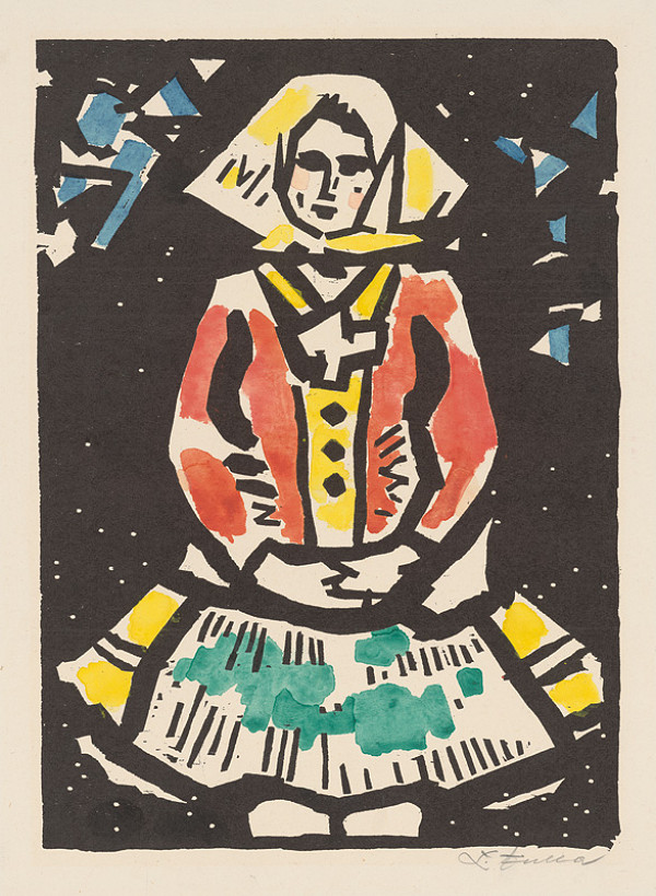 Ľudovít Fulla – Sedliačka 