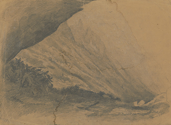 Ladislav Mednyánszky – Pod skalou 