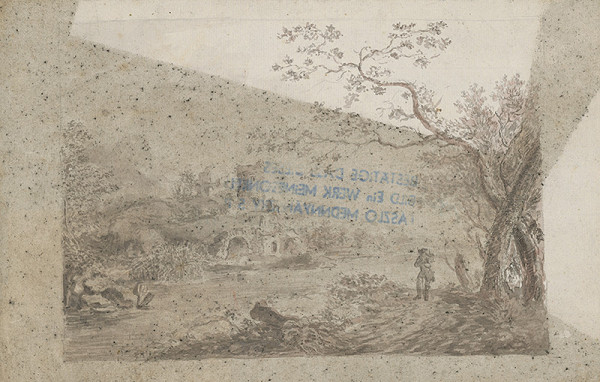 Ladislav Mednyánszky – Zrúcanina 