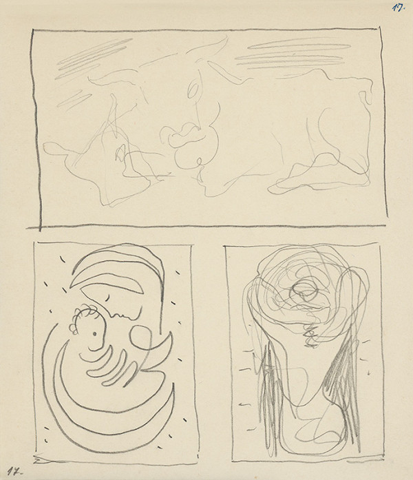 Mikuláš Galanda – Tri štúdie-kravky a dve materstvá 