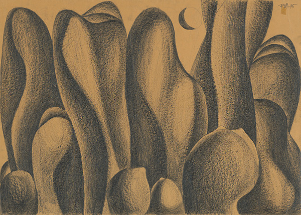 Rudolf Moško – Krajina-stromy 