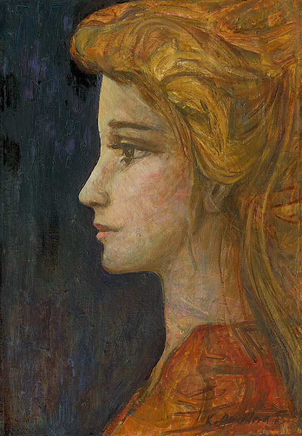 Kvetoslava Gandlová – Mladá žena 