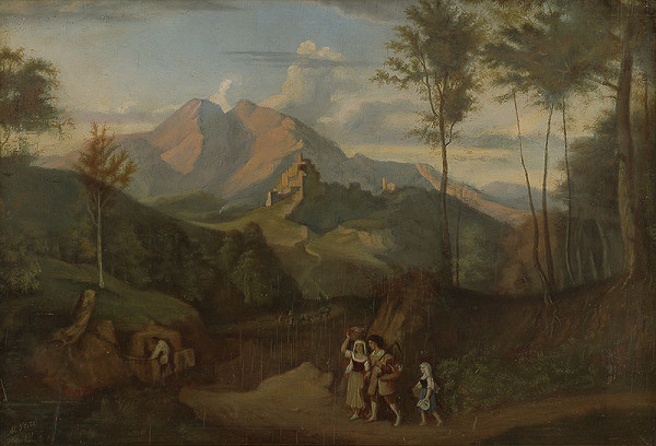 Moritz Stitz – Krajina so zrúcaninou 