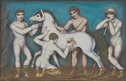 Antonín Procházka – Plavenie koňa 