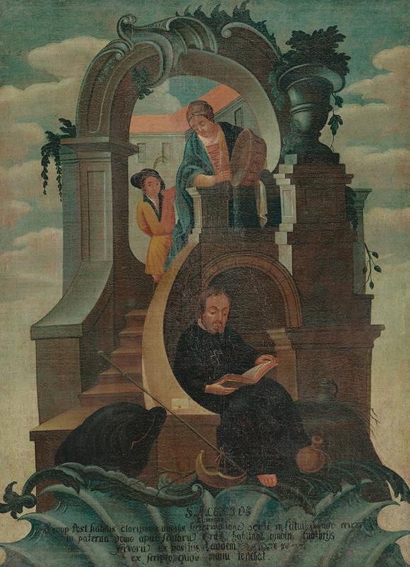 Stredoeurópsky maliar zo začiatku 18. storočia – Svätý Alexius rímsky 