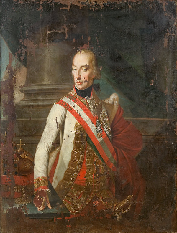 Johann Baptiste Lampi – Portrét cisára Františka I. 