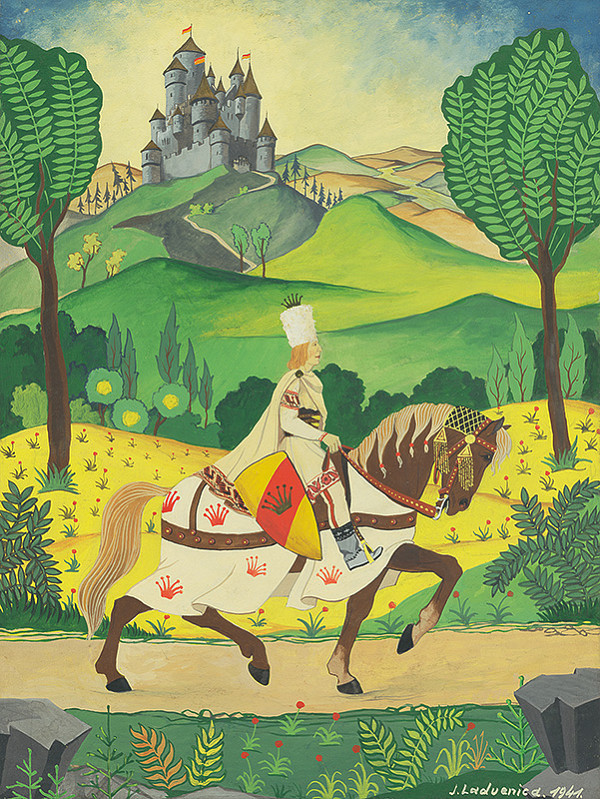 Ján Ladvenica – Ilustrácia k rozprávke 