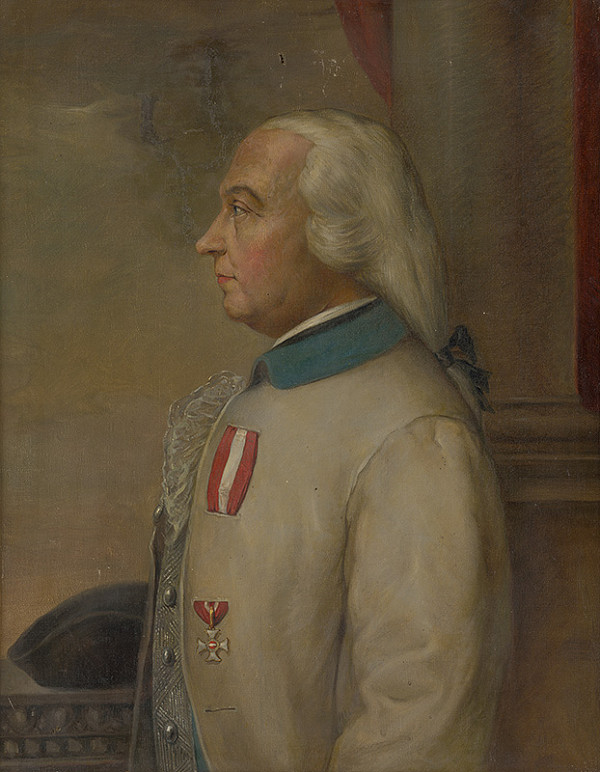 Maďarský maliar zo začiatku 20. storočia – Portrét poľného maršála Jozefa Alvinczyho von Berberek 