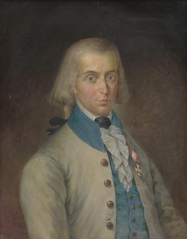 Maďarský maliar zo začiatku 20. storočia – Portrét grófa Samuela Gyulaiho 